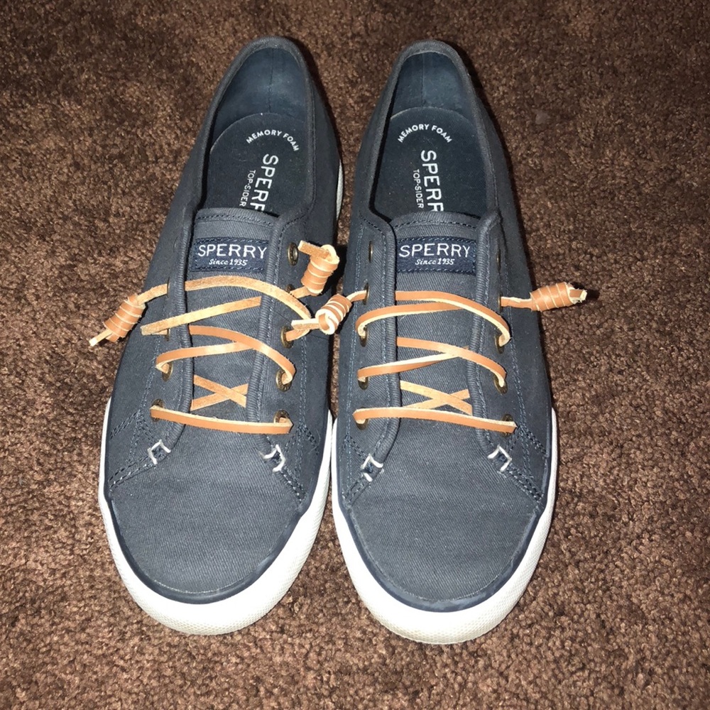 Blue Sperry’s (never worn)